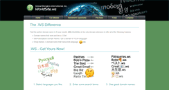 Desktop Screenshot of mblog.ws